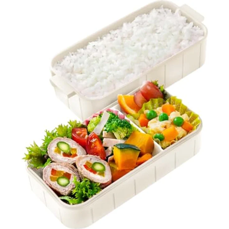 Studio Ghibli Kikis kleiner Lieferservice Jiji Flower Garland, Zweilagige Lunchbox für Kinder, Mehrfarbig, 300 ml mit zwei separaten Behältern – Bild 4