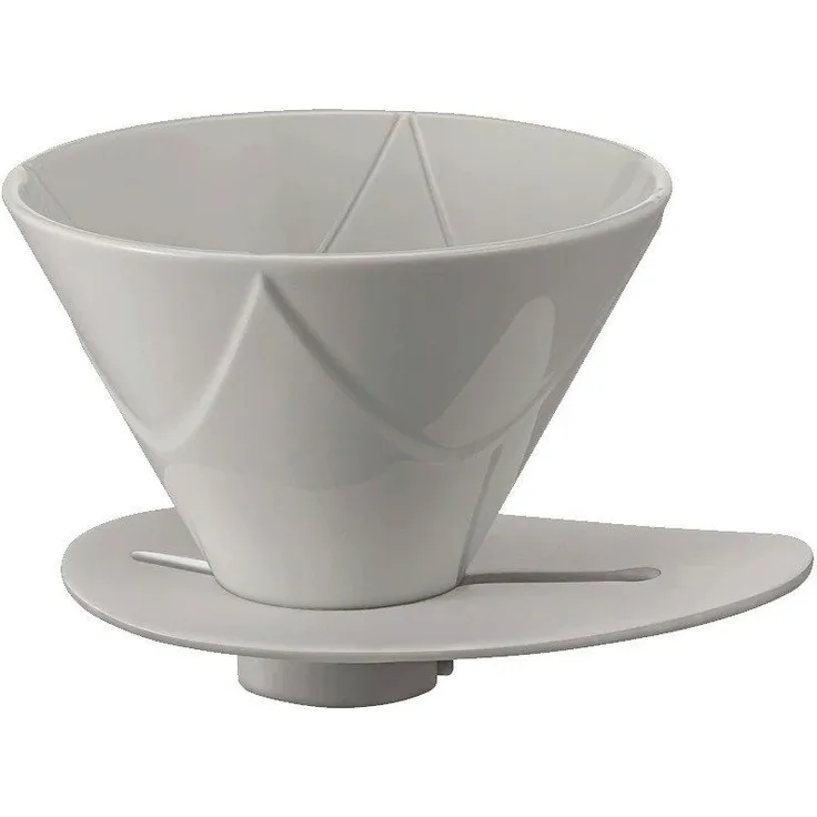 Hario Handfilter V60 Mugen, Porzellan, Größe 02, weiß