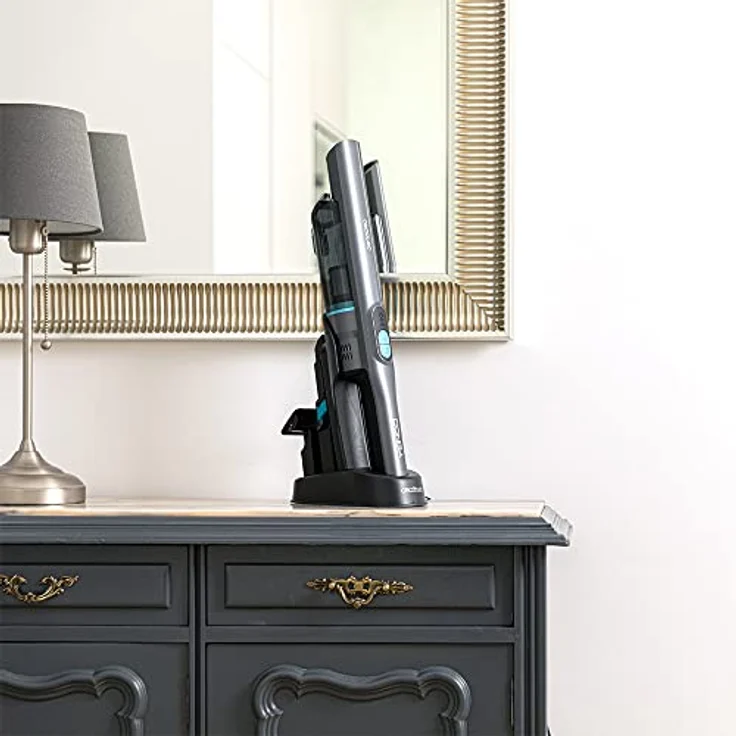 Cecotec Handstaubsauger Conga Rockstar Micro + Turbo. 210 W, digital, 20 kPa, Autonomie bis zu 40 min, 2 Modi, Zubehör: 2in1, Polsterung, Motorisierung von Polstern und Matratzen – Bild 2