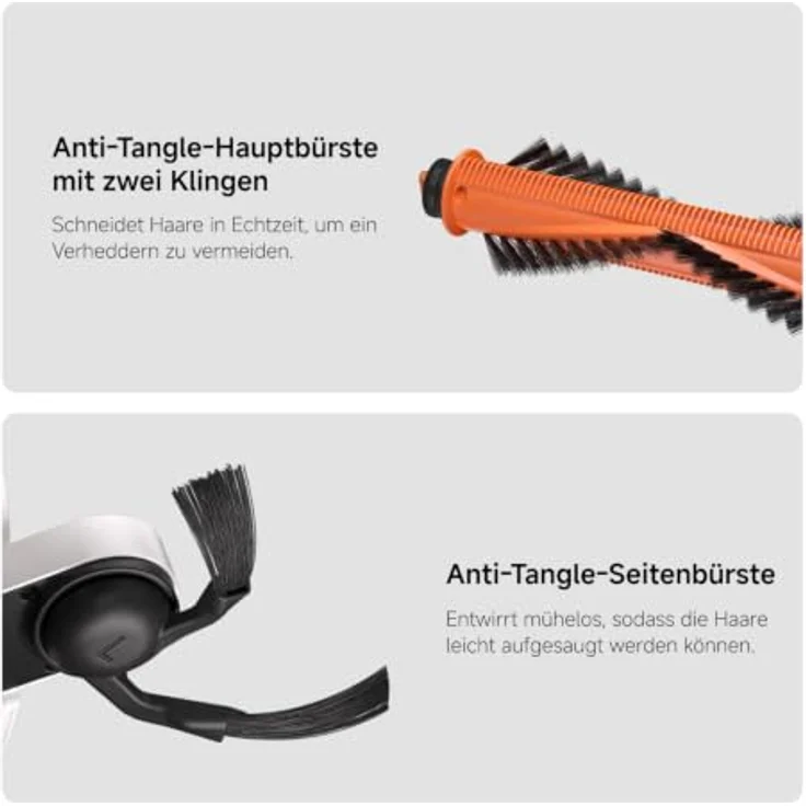Xiaomi Roboter Staubsauger 6, Saugroboter mit 30.000 Pa Saugkraft, KI-Hinderniserkennung und selbstreinigender Basisstation – Bild 5