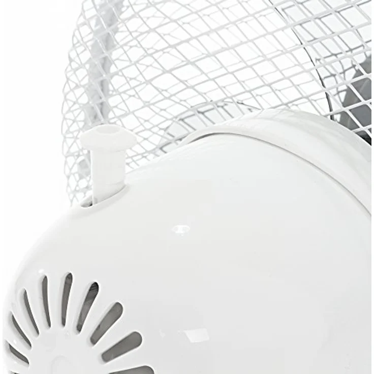 Trotec TVE 10 Tischventilator 80°-Oszillation mit Abschaltfunktion, Ø 23 cm, 25W, weiß – Bild 7