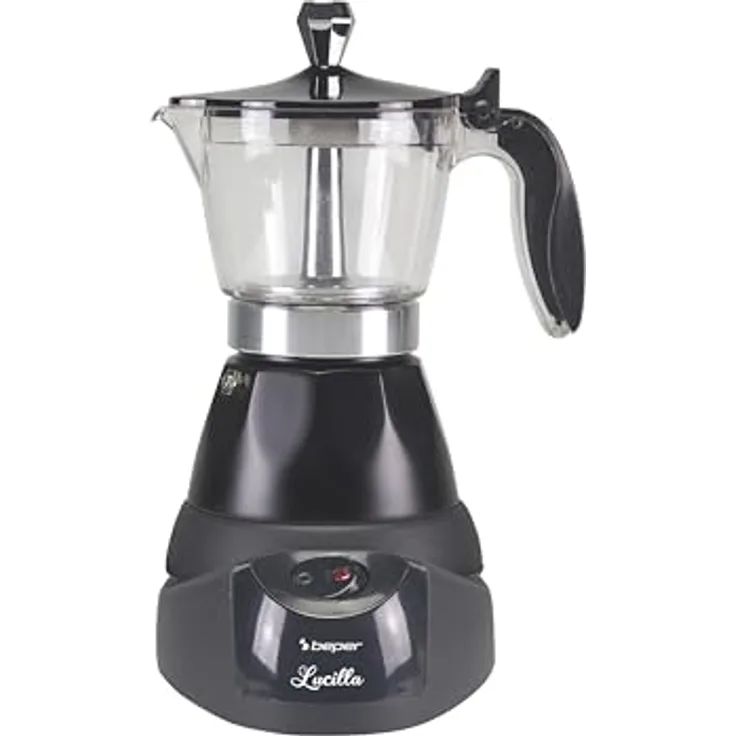Beper BC.040N, Filterkaffeemaschine, Schwarz