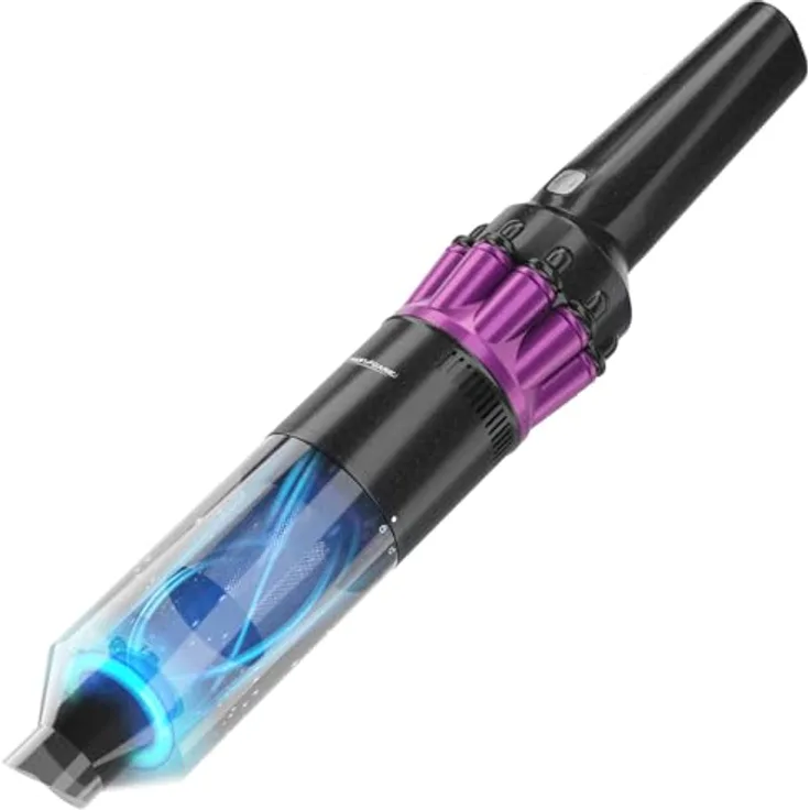 ProfiCare® Handstaubsauger PC AKS 3137, kabellos mit 2200mAh Akku, starker BLDC-Motor, beutellos und leise, ideal für Couch und Auto