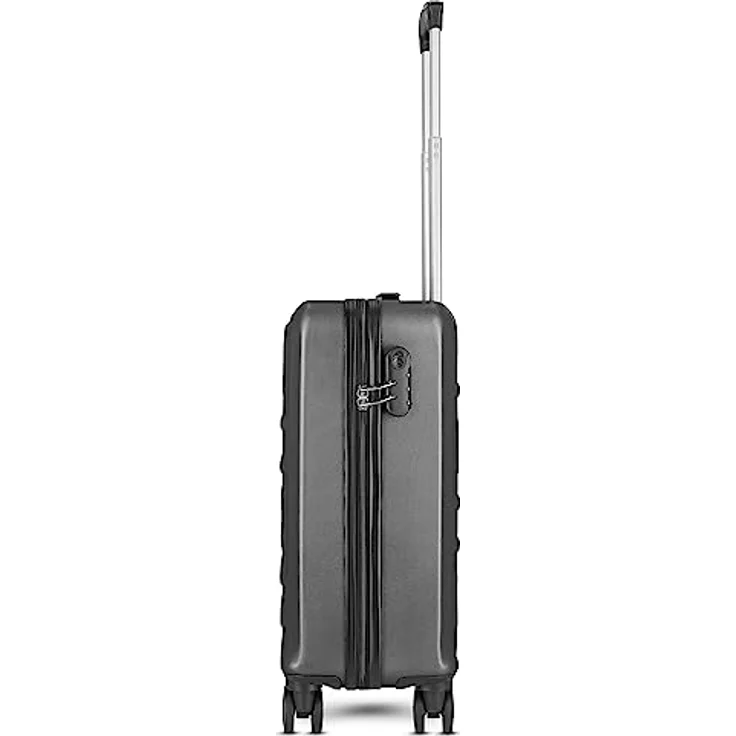 Worldpack New York 2.0 Handgepäck Koffer | Hartschalen Kabinentrolley mit 4-Rollen-System, arretierbarer Tragegriff und Zahlenschloss | 38 cm x 22 cm x 55 cm - 2,6kg – Bild 3