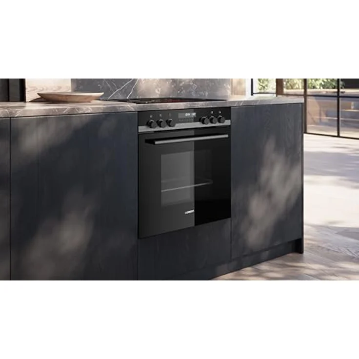 Siemens PQ521IB02 Herdset, Einbau-Herd HE578BBS4 mit 71 l Garraum, Induktions-Kochfeld EI645CFB6E, 9 Beheizungsarten und activeClean® Selbstreinigungs-Automatik – Bild 12