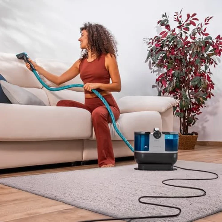 Cecotec Conga 7000 Carpet&Spot Clean Steam XXL, Polsterreiniger und Staubsauger mit 1700W, 3-in-1 Reinigung, 1600ml Wassertank, 950ml schmutziges Wasser, Aktionsradius 7m – Bild 5