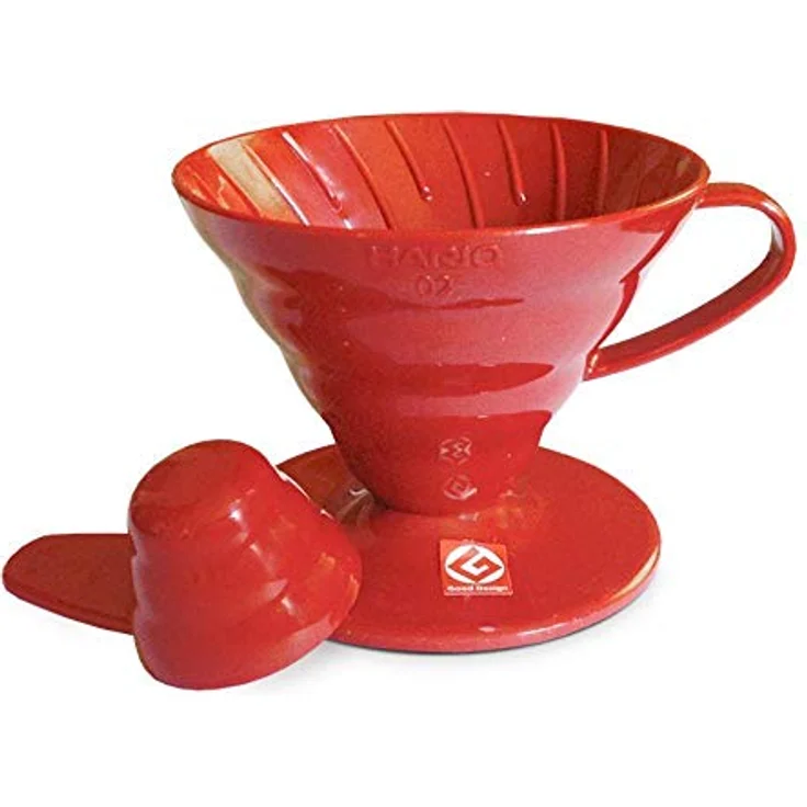 HARIO Teekanne, Glas, rot, Size 1 – Bild 2