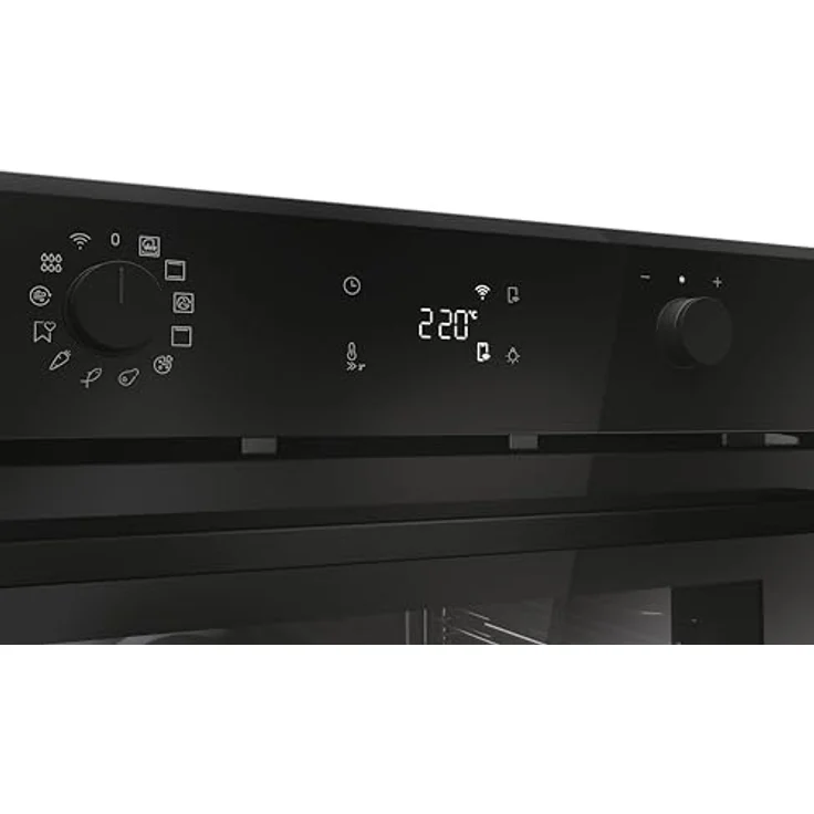 Haier ID SERIE 2 H6 ID2P3T1HTB Einbau-Backofen in Schwarz, A+, 78 Liter, 9 Funktionen, Umluft Beheizung mit Grill, Hydrolyse-Reinigung, Teleskopauszug – Bild 5