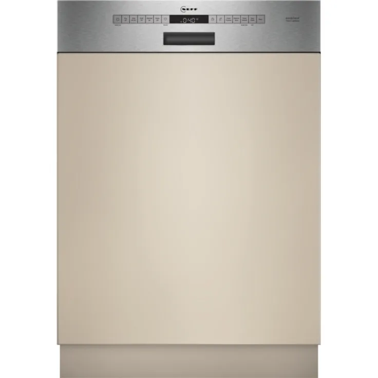 NEFF S145EBS03D Geschirrspüler integrierbar, 60 cm, Edelstahl, Energielabel A