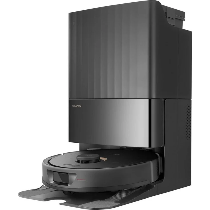 Roborock Saugroboter Qrevo Pro, FlexiArm Design™ Kantenwischsystem, 7000 Pa, Warmlufttrocknung, Weiß/Schwarz