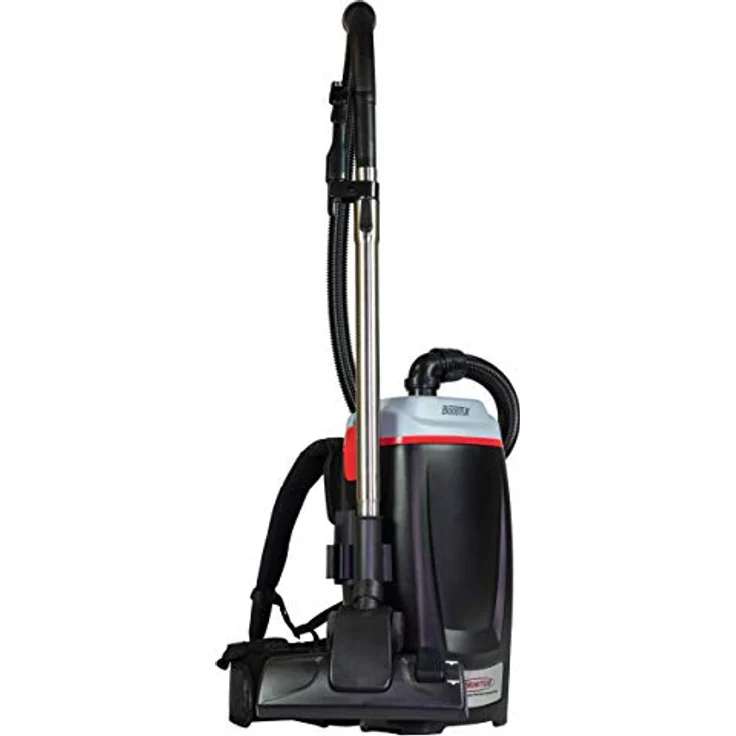 Sprintus 119001 Rucksacksauger, Schwarz/Rot/Grau, 890 W, 6 liters - Ideal für Treppenhäuser und öffentliche Verkehrsmittel – Bild 1