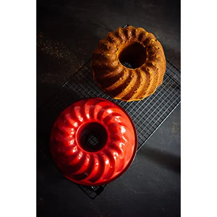 Gugelhupfform 24cm rot – Bild 4