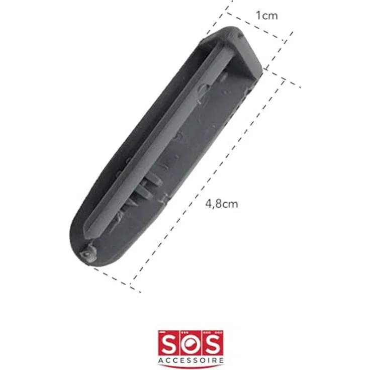 Beko Ersatzteil Schutzkappe Gleitschiene für Geschirrspüler, VAR000034, kompatibel mit Modellen von Altus, Ardem, Smeg, Bauknecht und mehr – Bild 2