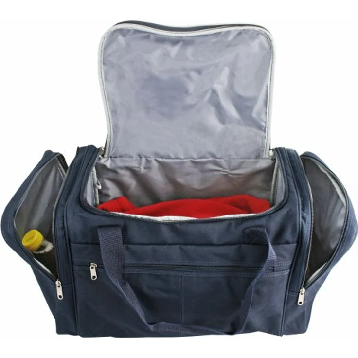 d & n Travel Line 6600 Reisetasche, 51 cm, blau, 100% Polyester – Bild 3