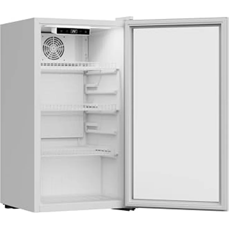 PKM Flaschenkühlschrank GKS83W, 89 L mit Display & Touch Control, Umluft-Kühlung und blauer LED-Beleuchtung – Bild 5