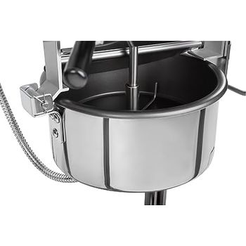 Máquina De Palomitas Royal Catering Con Carro Retro - Hasta 6 Kg/h, 2 Temperaturas, Ideal Para Eventos