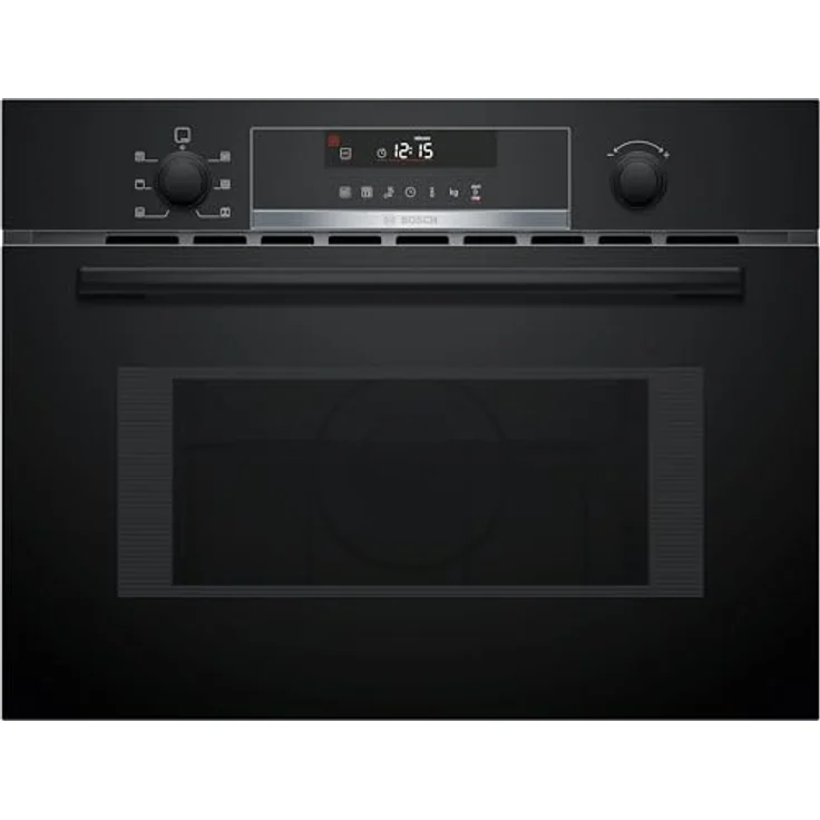 BOSCH Einbau-Mikrowelle CMA585GB1, Schwarz, Grill, Heißluft, 44 l – Bild 1