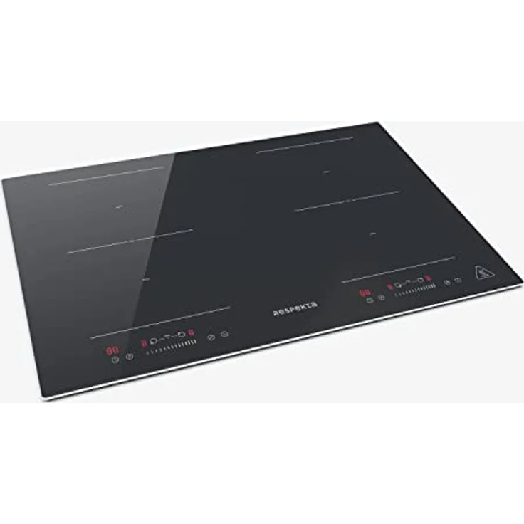 Respekta Rahmenloses Induktionskochfeld autark/Einbaukochfeld induktiv mit 4 Platten / 9 Leistungsstufen/Touch Control/Timer/Kindersicherung / 77 cm/in schwarz/KM 8800IF-28 – Bild 5