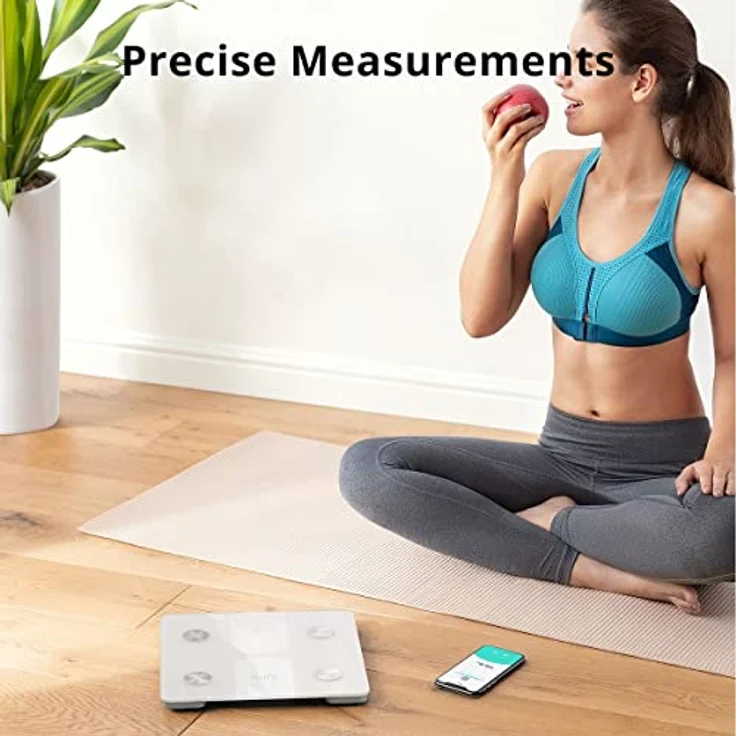 Eufy Smart Scale C1 Körperanalysewaage Wägebereich (max.)=150kg Weiß – Bild 2