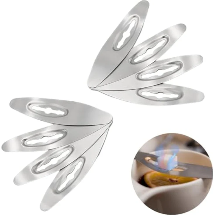 Kela Minizuckerzange Picco 4 oder 8 Stück Set klein Mini-Feuerzange Zuckerzange Edelstahl – Bild 4