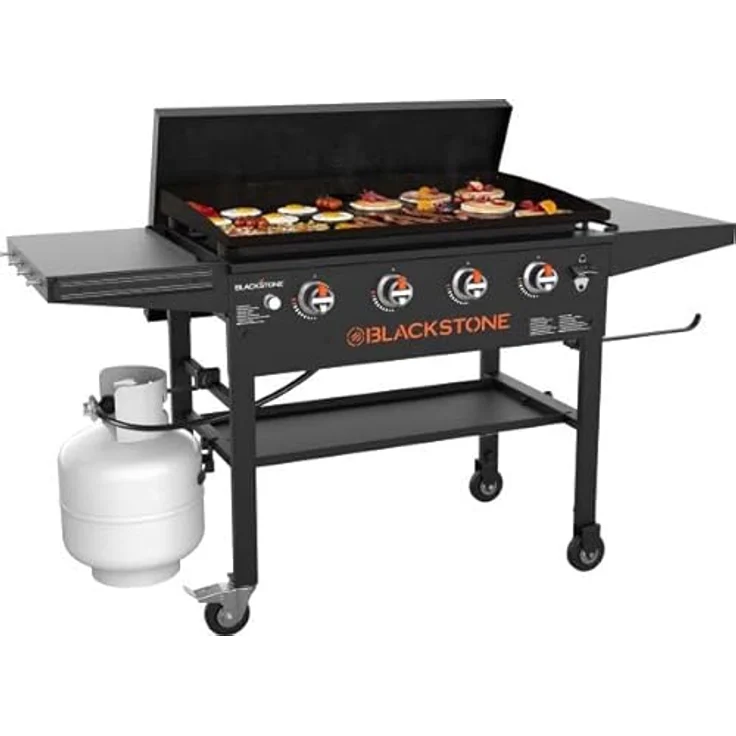Blackstone 36″ Griddle Tischgrill mit 4 Brennern in Mattschwarz – Bild 2