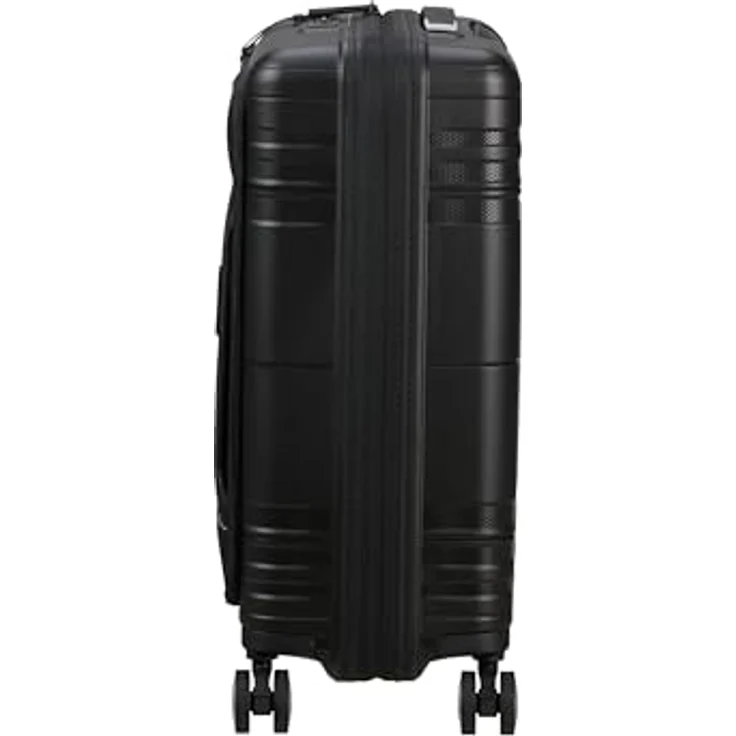 American Tourister Hello Cabin - Spinner S, Erweiterbar Handgepäck, 55 cm, 39/45 L, Schwarz (Onyx Black) – Bild 3