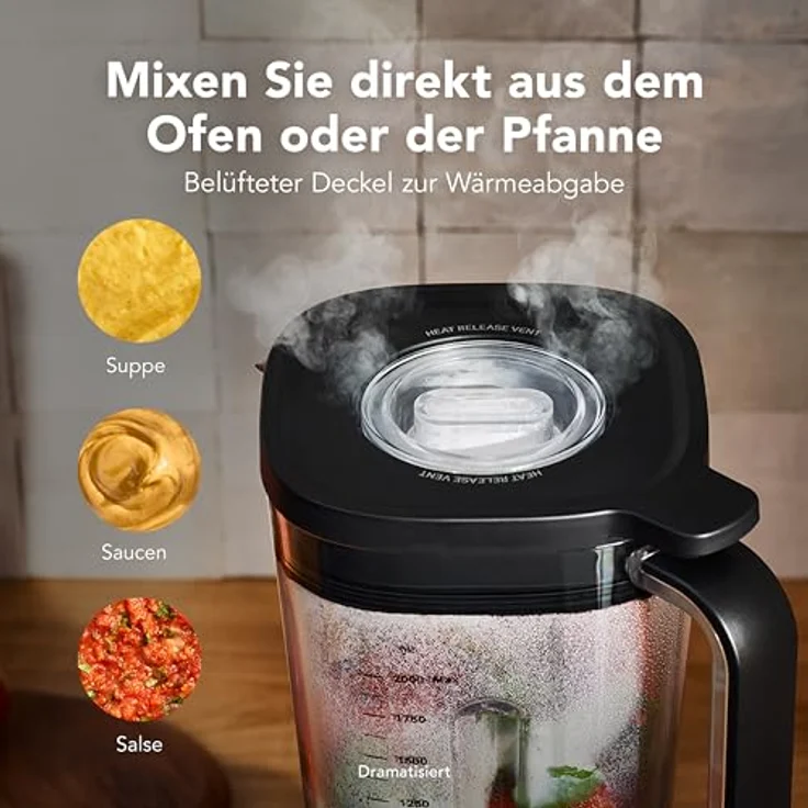 KitchenAid Pure Power Standmixer 2,1 Liter, 1,5 PS Motor, 10 Geschwindigkeitsstufen, integrierte Automatikprogramme, automatischer Clean Cycle – Bild 5