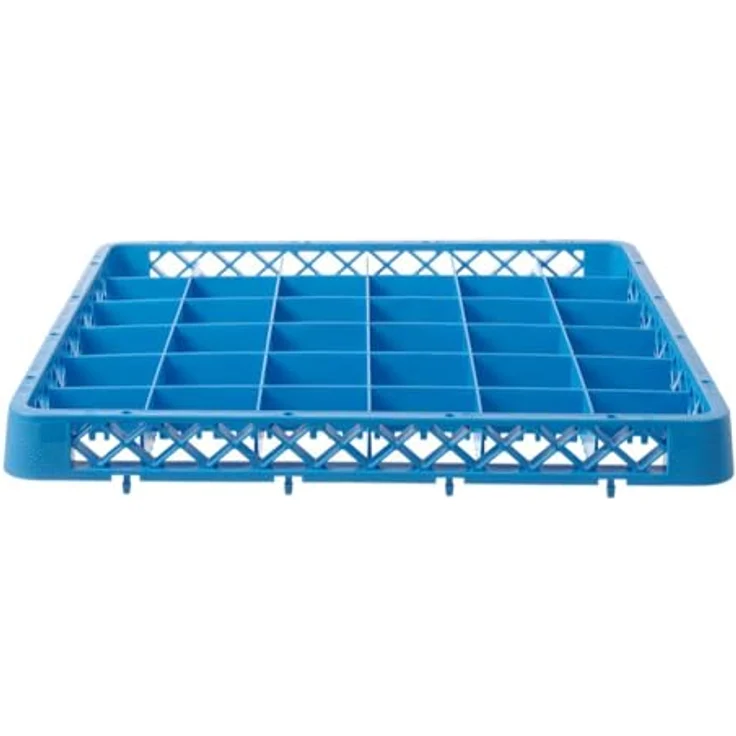 HENDI Aufsatz für Geschirrspülkorb, 36 Fächer 73x73 mm, passend für HENDI Geschirrspülmaschinenkörbe, 500x500x(H)45mm – Bild 1