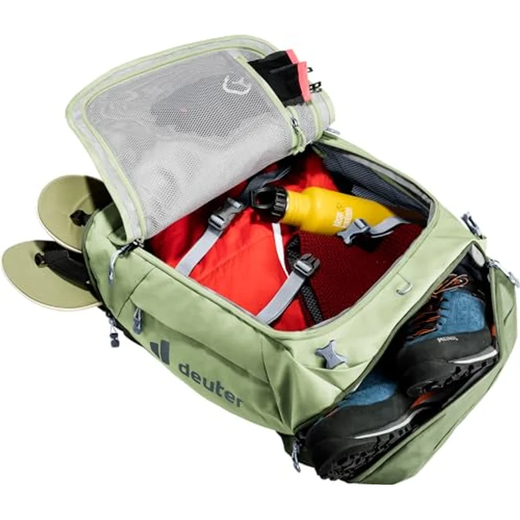 Deuter Duffel Pro 40, Weekender Reisetasche 52 cm, 100% Polyester, mineral-grove – Bild 6