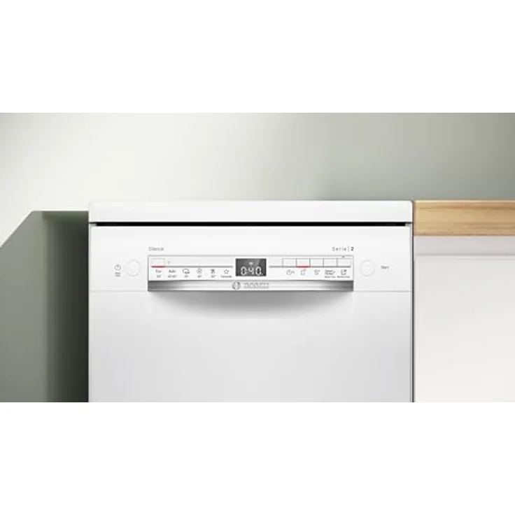 Bosch Serie 2 SPS2HKW55E, Freistehender Geschirrspüler (45 cm), 10 Maßgedecke, Weiß, 6 Programme, effektive Reinigung, Home Connect – Bild 9