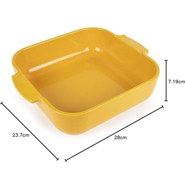 Auflaufform APPOLIA quadratisch 28 x 28 cm safrangelb – Bild 11