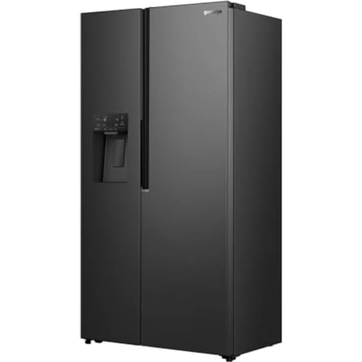 Gorenje NRS917E61BX, Side-by-side Kühl-/Gefrierkombination mit 528 Liter Volumen, NoFrost Plus, Schwarz – Bild 3