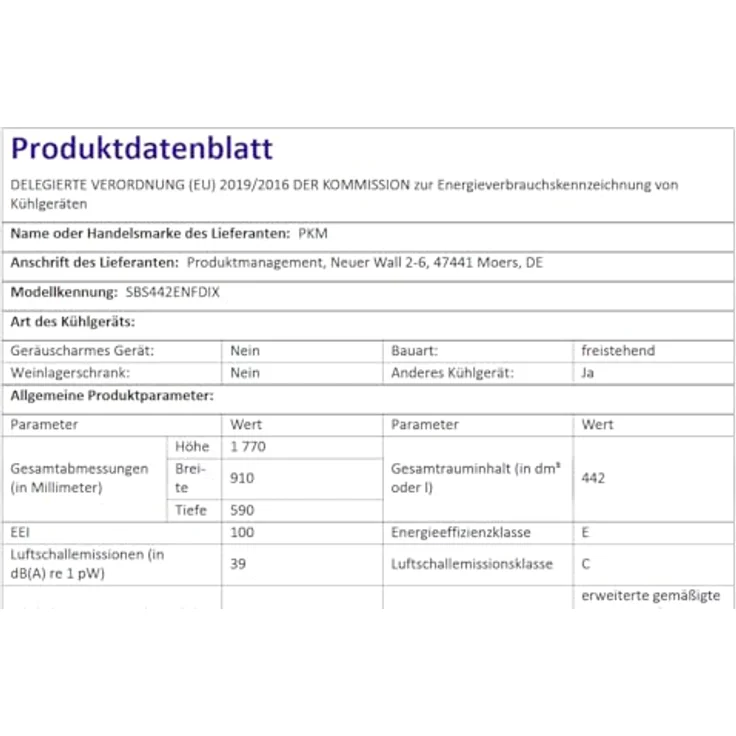 PKM GKS83FC1 Flaschenkühlschrank, 89 Liter, Touch Control, Umluft-Kühlung, blaue LED-Beleuchtung, Schwarz – Bild 8