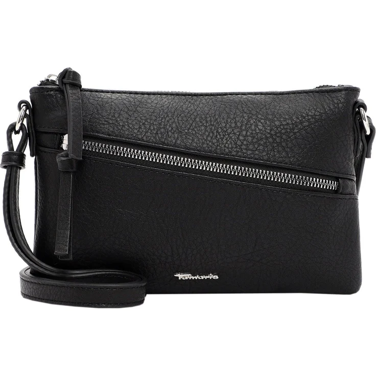 Tamaris Umhängetasche TAS Alessia, Damen, Kunstleder, Uni-Design, Reißverschluss-Seitenwand, Echtleder-Optik – Bild 1