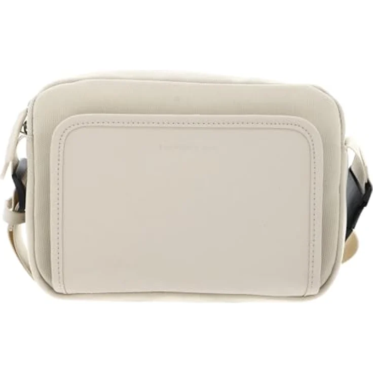 Kapten & Son Lulea Umhängetasche, 15.5 cm x 6 cm x 22 cm, aus 100% PET, beige – Bild 1