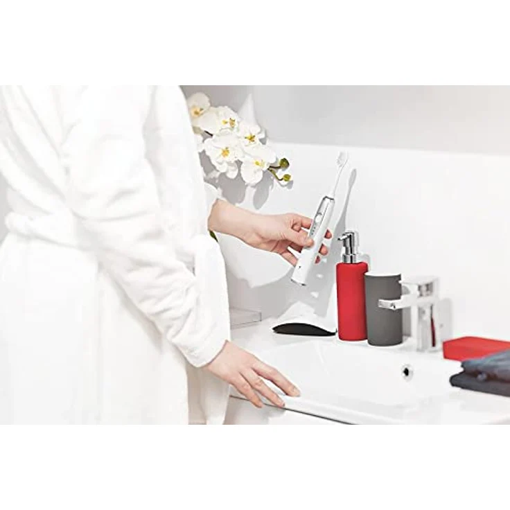 Eta ETA270790000 elektrische Schallzahnbürste Blau, Edelstahl, Weiß – Bild 3