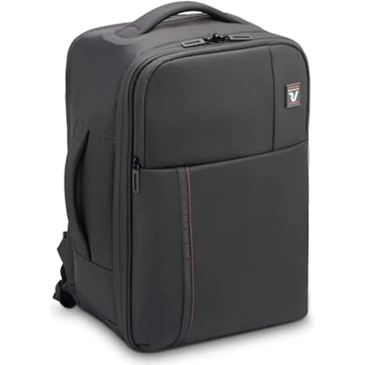 Roncato Move Reiserucksack 40 cm, grau, 100% Polyester, kompakt und leicht – Bild 1