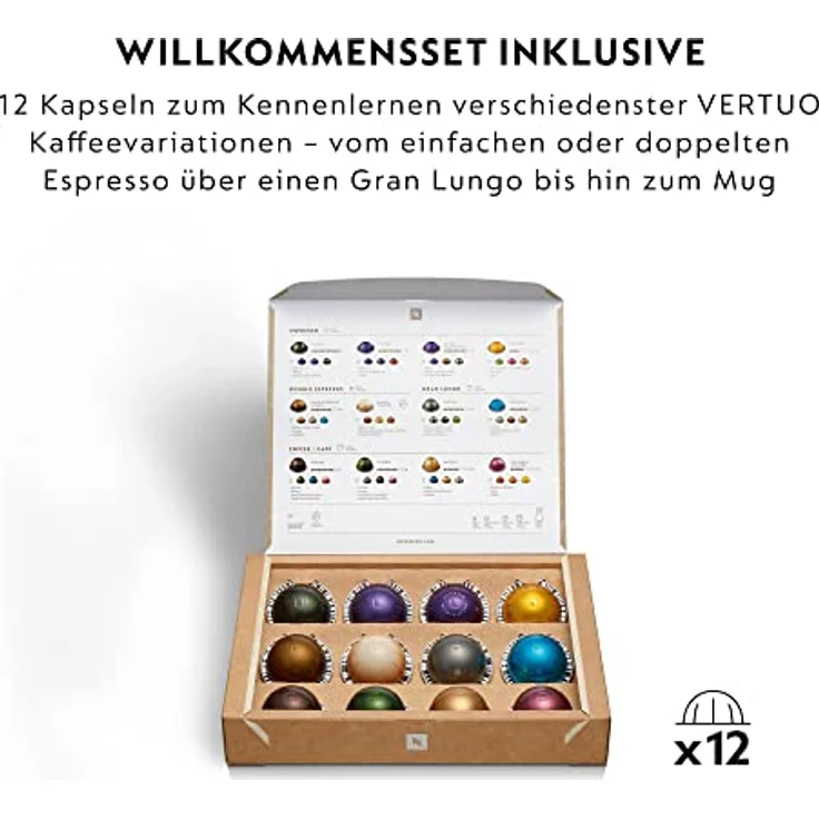 Nespresso VERTUO Creatista Kapselmaschine von Sage, Black Truffle – Bild 5