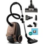 GORENJE Bodenstaubsauger G600 Allergy VCE28G6ALLGO, 850 W, leise, mit Beutel und automatischem Kabelaufzug, Aktionsradius 12 m