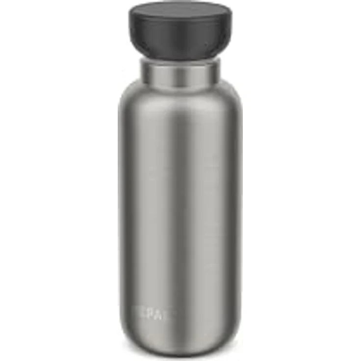 Mepal - Isolierflasche Ellipse - Doppelwandige Thermo Wasserflasche - 9 Stunden heiß & 12 Stunden kalt - Edelstahl - 350 ml - Nordic black – Bild 2