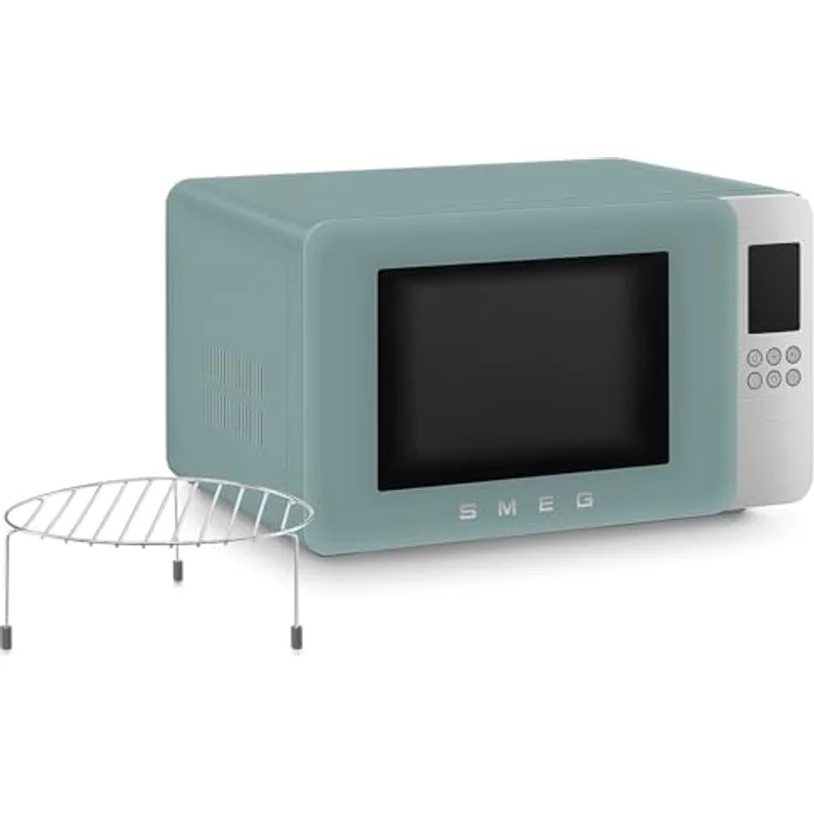 Smeg MOC01EGMEU, Kombi-Tisch-Mikrowelle mit Grillfunktion, 18 Automatikprogramme, Emerald Green – Bild 6