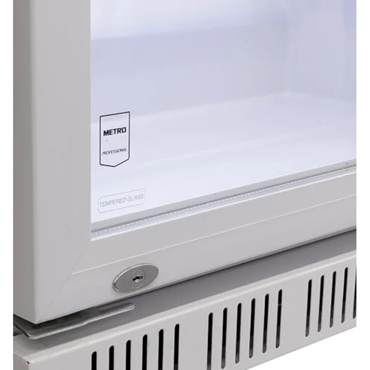 METRO Professional Getränkekühlschrank GSC2360, 347 L, 4 verstellbare Einlegeböden, LED-Beleuchtung, Weiß – Bild 3