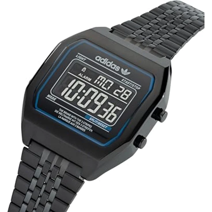 adidas Originals DIGITAL TWO AOST220732I, Digitaluhr, Quarzuhr für Damen und Herren, modisches Design mit Retro-Elementen – Bild 2