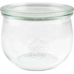 Weck Tulpenglas mit rundem Rand, 1750 ml, transparent, Glas, durchsichtig, Einheitsgröße