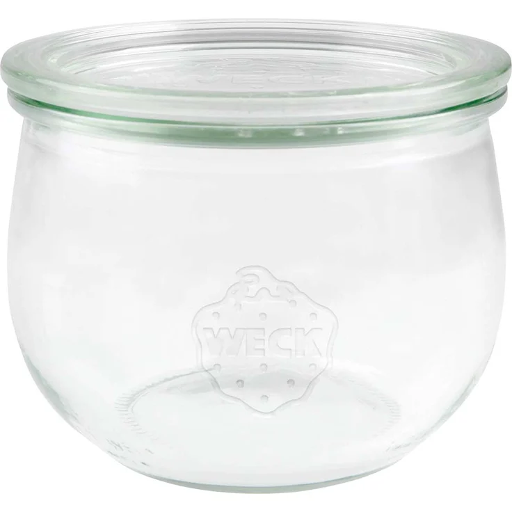 Weck Tulpenglas mit rundem Rand, 1750 ml, transparent, Glas, durchsichtig, Einheitsgröße – Bild 1