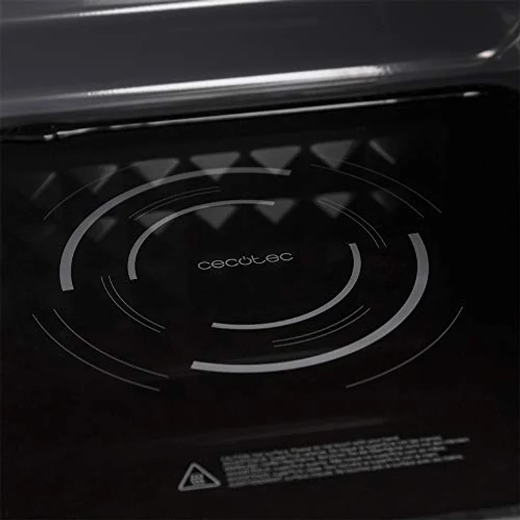 Cecotec GrandHeat 2300 Flatbed Touch Mikrowelle, Standgerät, schwarz, 800 Watt, 23 Liter Garraum, Keramik-Emaille, 8 Automatik-Programme, ohne Drehteller, V1705095 – Bild 7