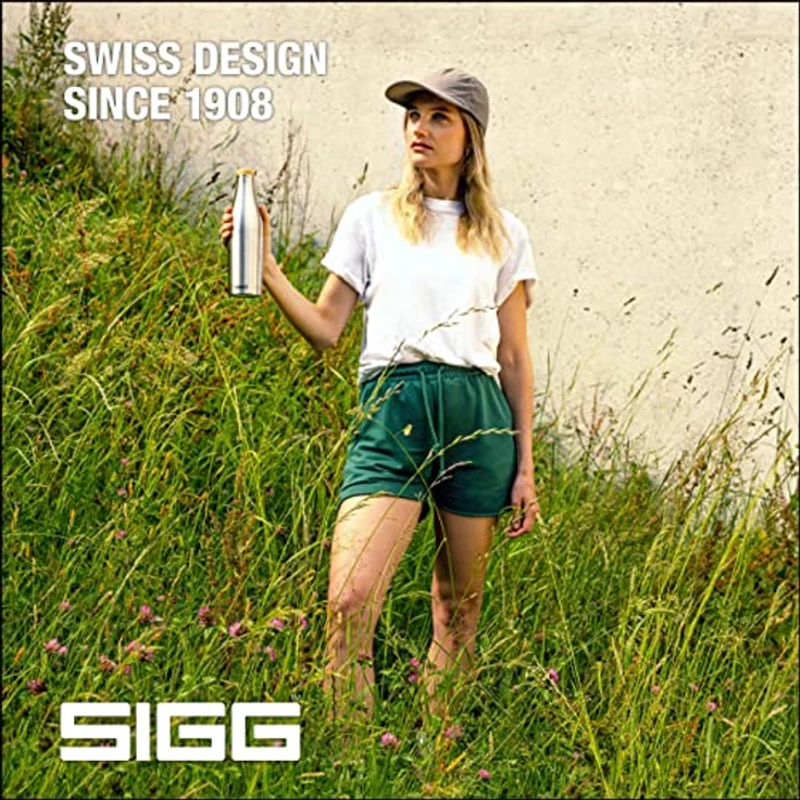 Sigg Trinkflasche Meridian Brushed 0,7L Thermosflasche, edelstahl gebürstet – Bild 7