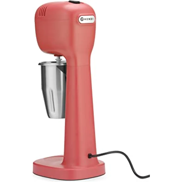 Hendi Milchshake-Mixer - Design by Bronwasser Standmixer, 400 Watt, Kunststoff, rot – Bild 5