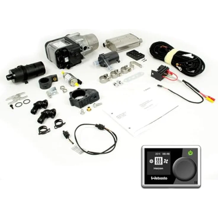 Webasto Thermo Top Evo, Standheizung Zusatzheizung für Fahrzeuge, 5 kW Heizleistung, Dieselbetrieb, geräuscharm, schnelle Aufheizzeit – Bild 2
