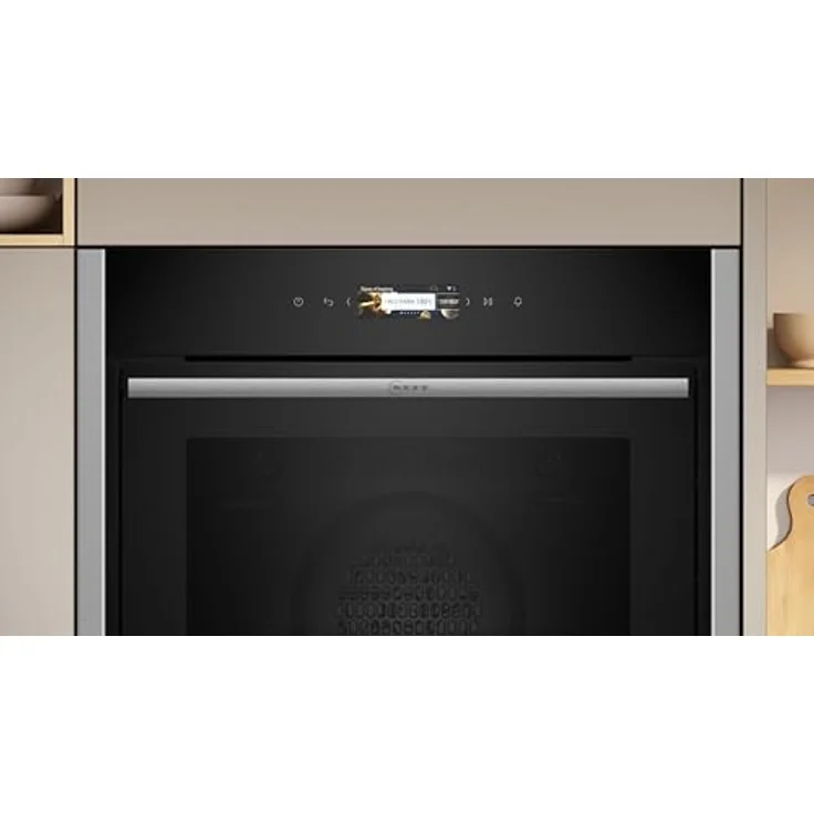 Neff B44CR71N0 Einbau-Backofen N70, Hide, Full Touch TFT-Display, Pyrolyse, Edelstahl, Amazon Exclusive Edition – Bild 3